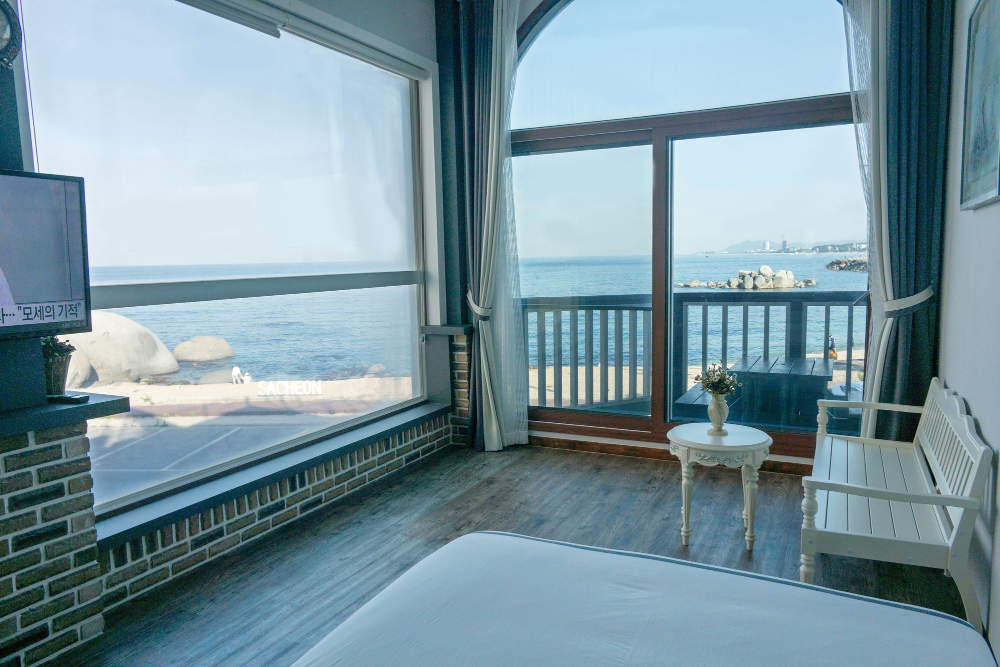 Gangneung White Beach Pension Ngoại thất bức ảnh